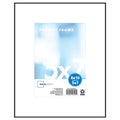Mainstays 8x10 Matted to 5x7 Front Loading Picture Frame  Black - Image 1