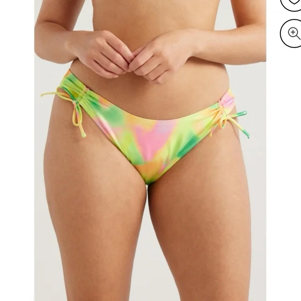 No Boundaries Juniors’ Rainbow Tie Dye Bikini Swim Bottoms  Size (11-13) - Image 2