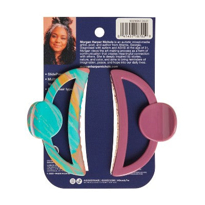Goody X Morgan Harper Nichols Hair Claw Clip - 2ct - Image 6