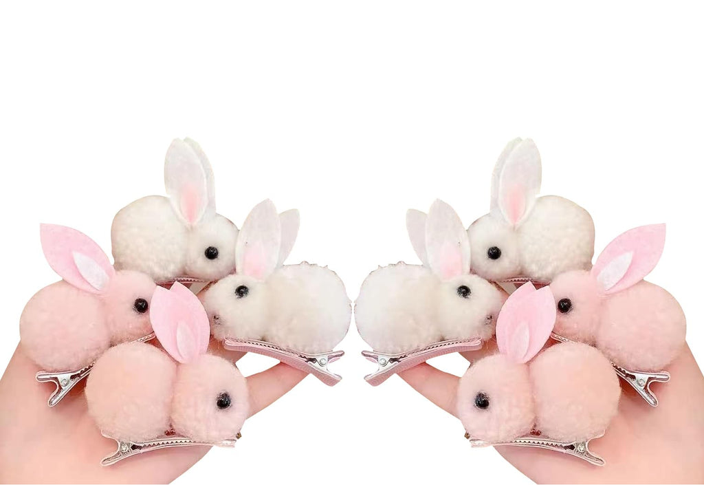 Easter Bunny Claw Hair Clip - Pink - Image 5