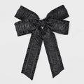 Textured Salon Hair Clip Bow - Wild Fable™ Black - Image 1