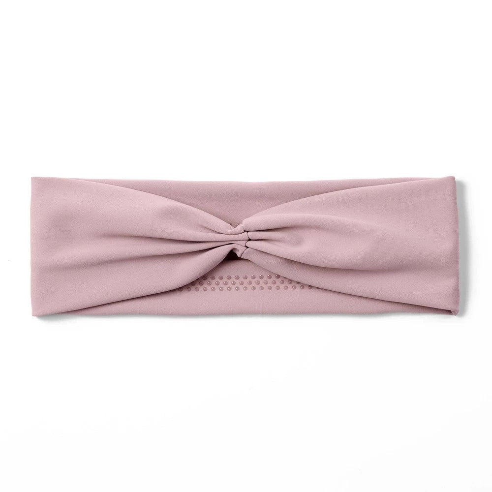 The Hair Edit Lotus Fabric Headband - Mauve - Image 1