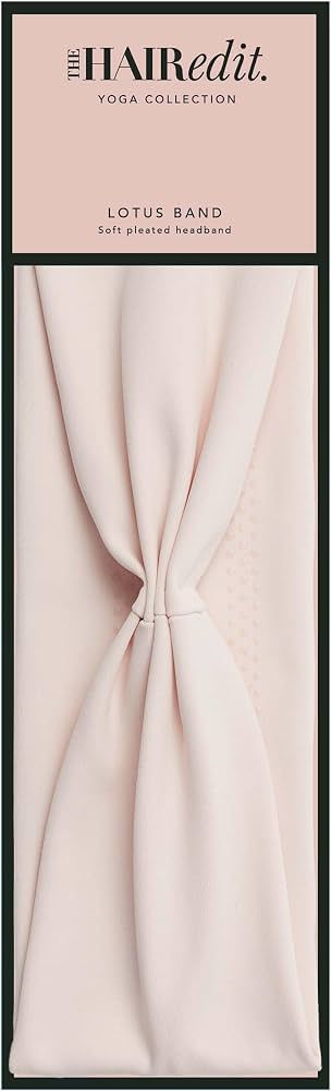 The Hair Edit Lotus Fabric Headband - Mauve - Image 4