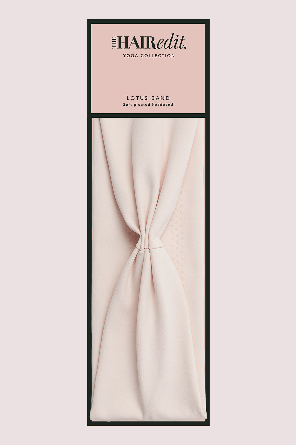 The Hair Edit Lotus Fabric Headband - Mauve - Image 8