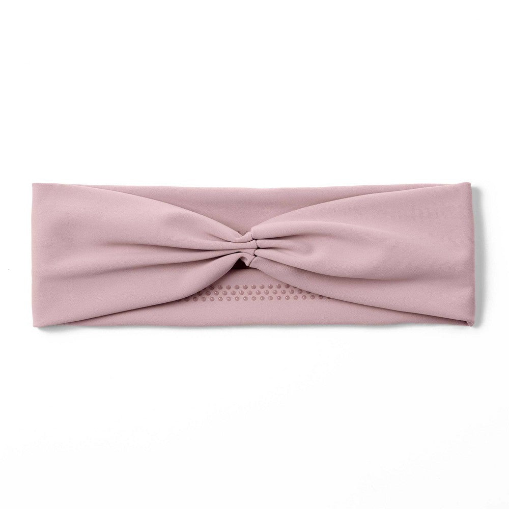The Hair Edit Lotus Fabric Headband - Mauve - Image 2