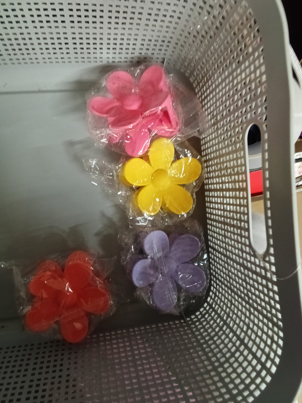 Colorful Flower-Shaped Silicone Molds Set of 4 - Image 2
