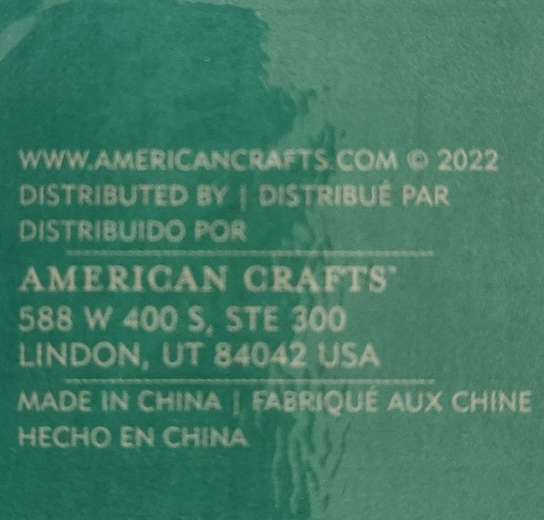 12x12 Teal Double-Sided Self-Healing Cutting Mat - American Crafts Cutup - Image 6