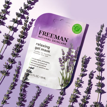 Freeman Natural Skincare Relaxing Lavender & Essential Oil Gel Leave on Facial Mask - Image 6