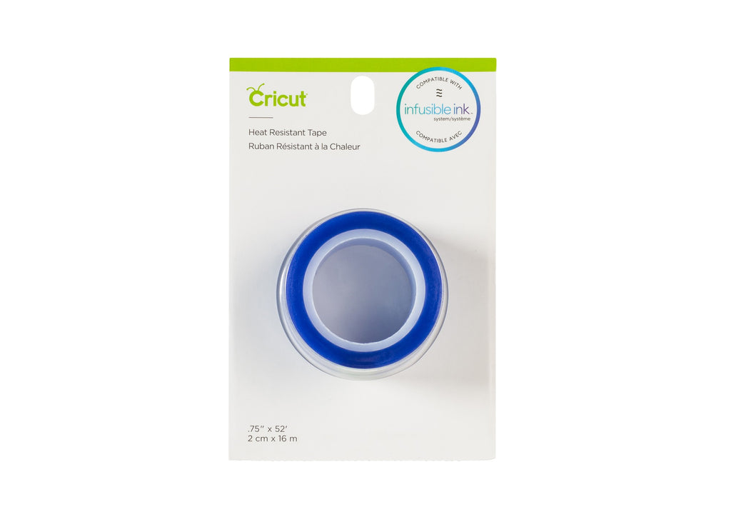 Cricut Heat Resistant Tape .75 X 52": Clear Craft Tape for High Heat & Heat Transfer, 52" Length, 0.75" Width - Image 1