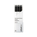 Cricut Joy 3pk Permanent Markers 1.0 Black: Felt Tip Pens, Cricut Pen Set, Stationery, Office Supplies, 3 Count - Image 1