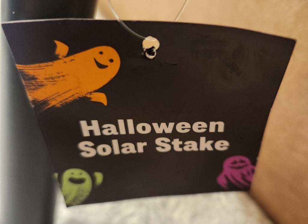 NEW Halloween GHOST Solar Outdoor Landscape Stake Lamps Yard Path Light Garden - Image 4