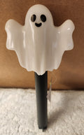 NEW Halloween GHOST Solar Outdoor Landscape Stake Lamps Yard Path Light Garden - Image 1