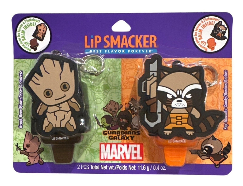 Lip Smacker Groot and Rocket Lip Balm - 0.4oz/2pc - Image 3