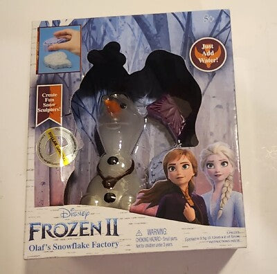Disney Frozen ll Olaf's Snowflake Factory,New Unopened , create cool sculpture - Image 2