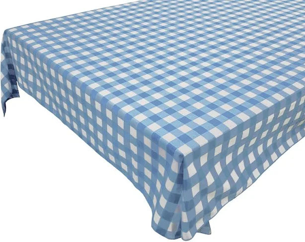 1ct Easter Pastel Gingham Plaid Table Cover - Spritz - Image 7