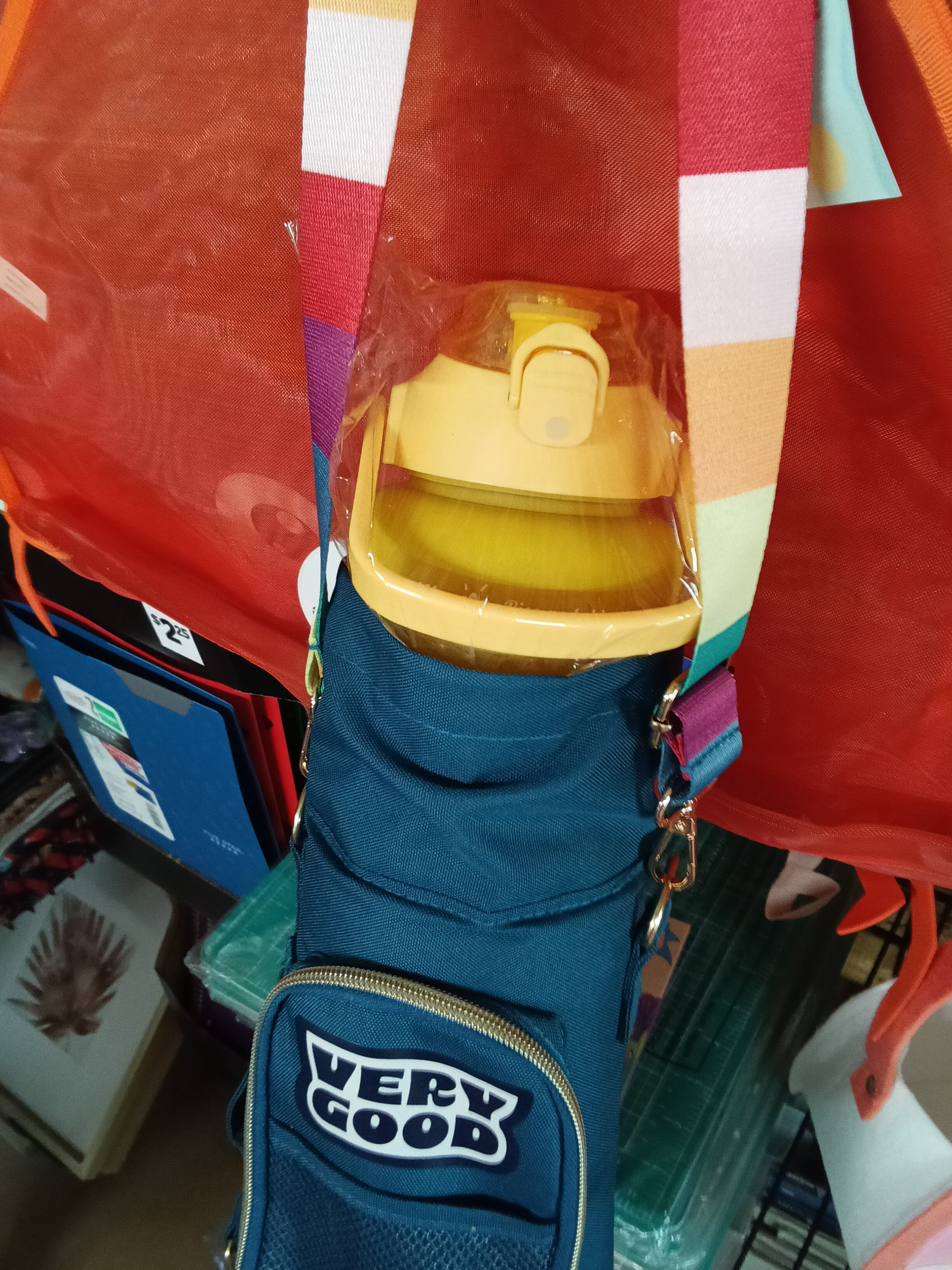 Very Good Water Bottle Crossbody - Tabitha Brown for Target with bottle (58 oz) - Image 1