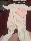 Cloud Island Baby Sleeper with Hat 3-6M - Image 3