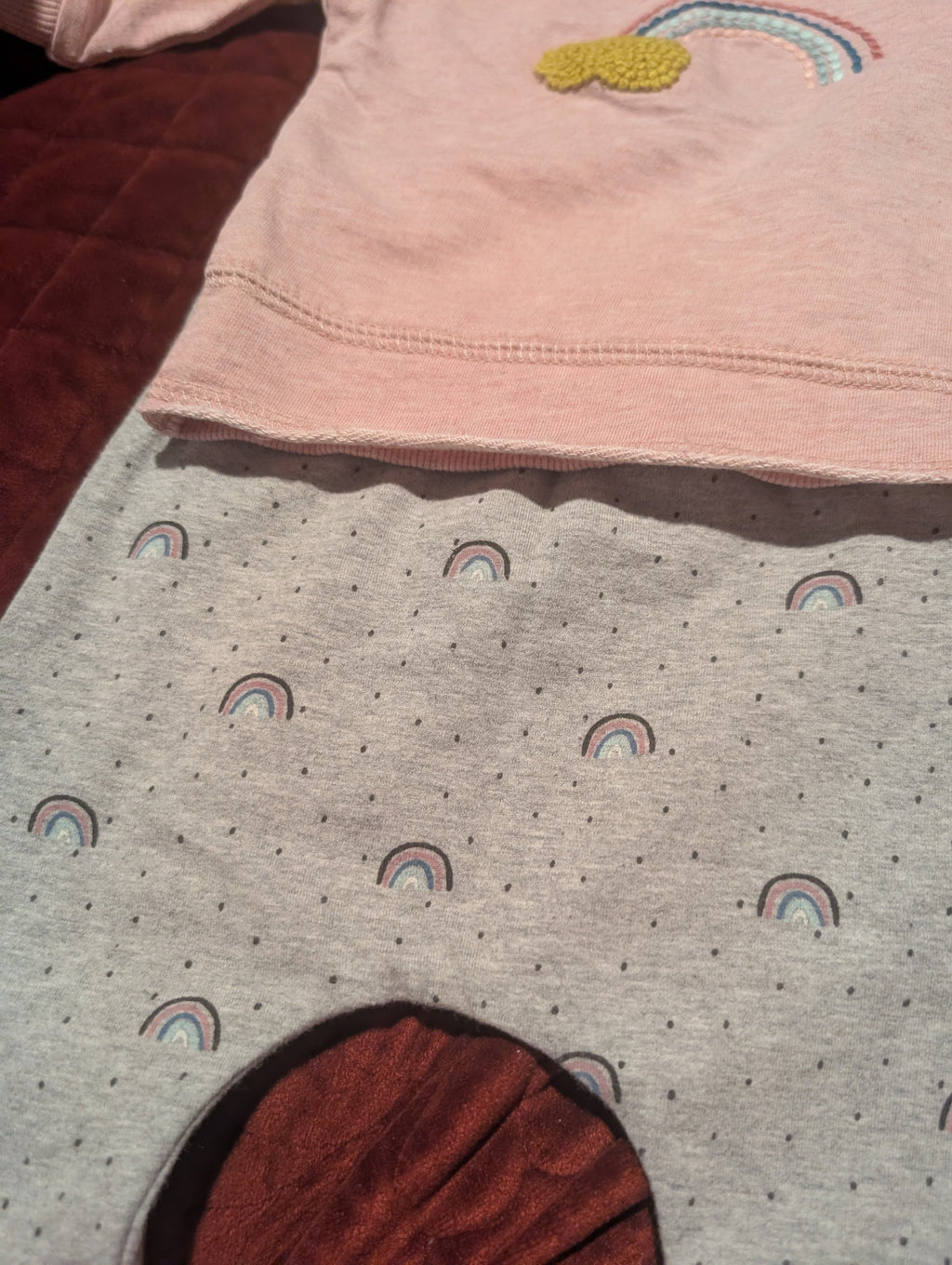 Next Baby Rainbow Outfit Set Size 3-6 Months - Image 3