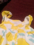 Child of Mine by Carter's Lemon Print Romper 0-3 Months - Image 1