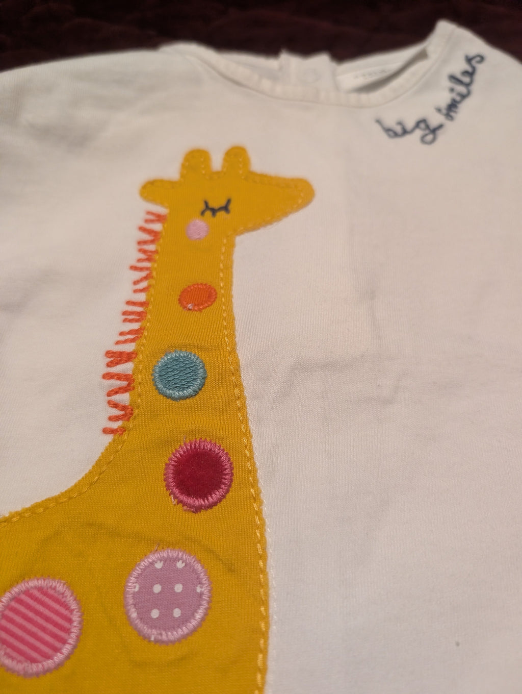 Next Baby Giraffe Top and Pants Set - Image 1