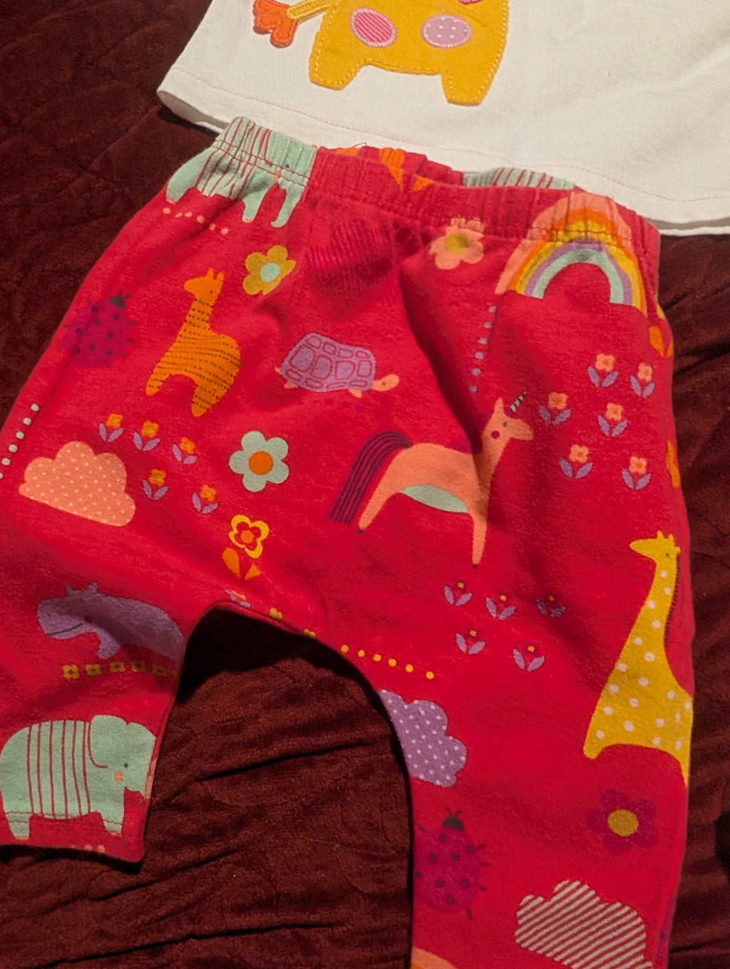 Next Baby Giraffe Top and Pants Set - Image 2