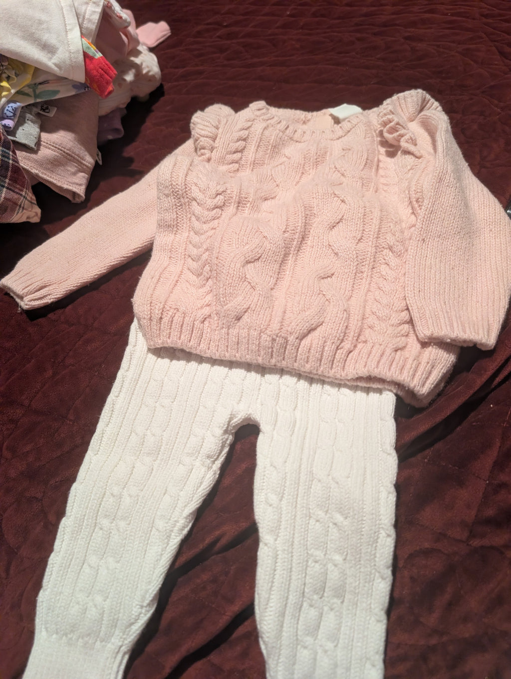 2 piece sweater outfit 6 months - Image 1