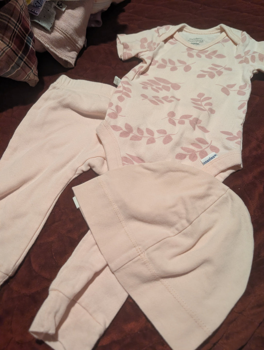 Modern Moments Baby Outfit Set 0-3M Organic Cotton - Image 4