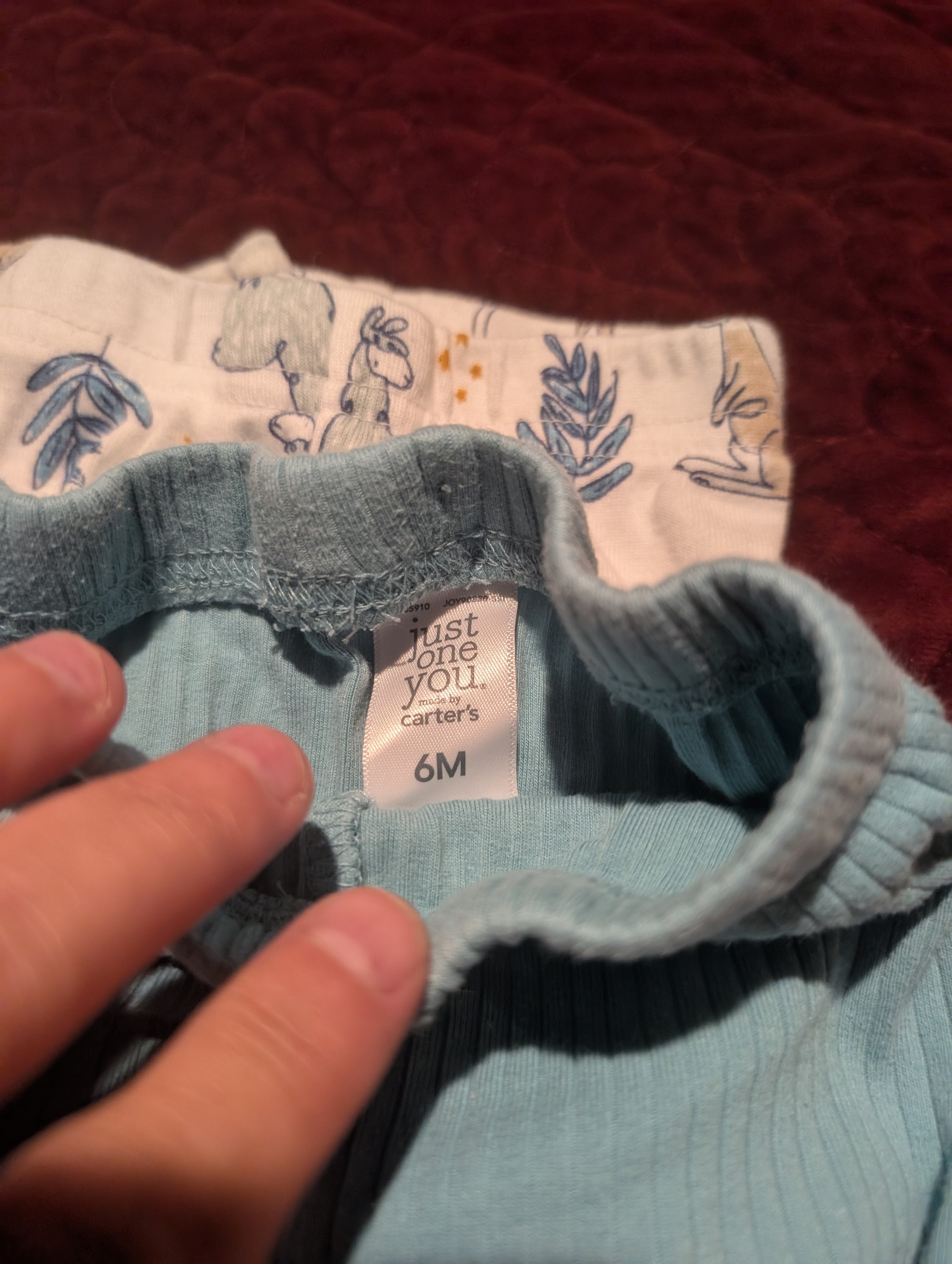 Just One You by Carter's Baby Pants Set 6M 3 pair - Image 1