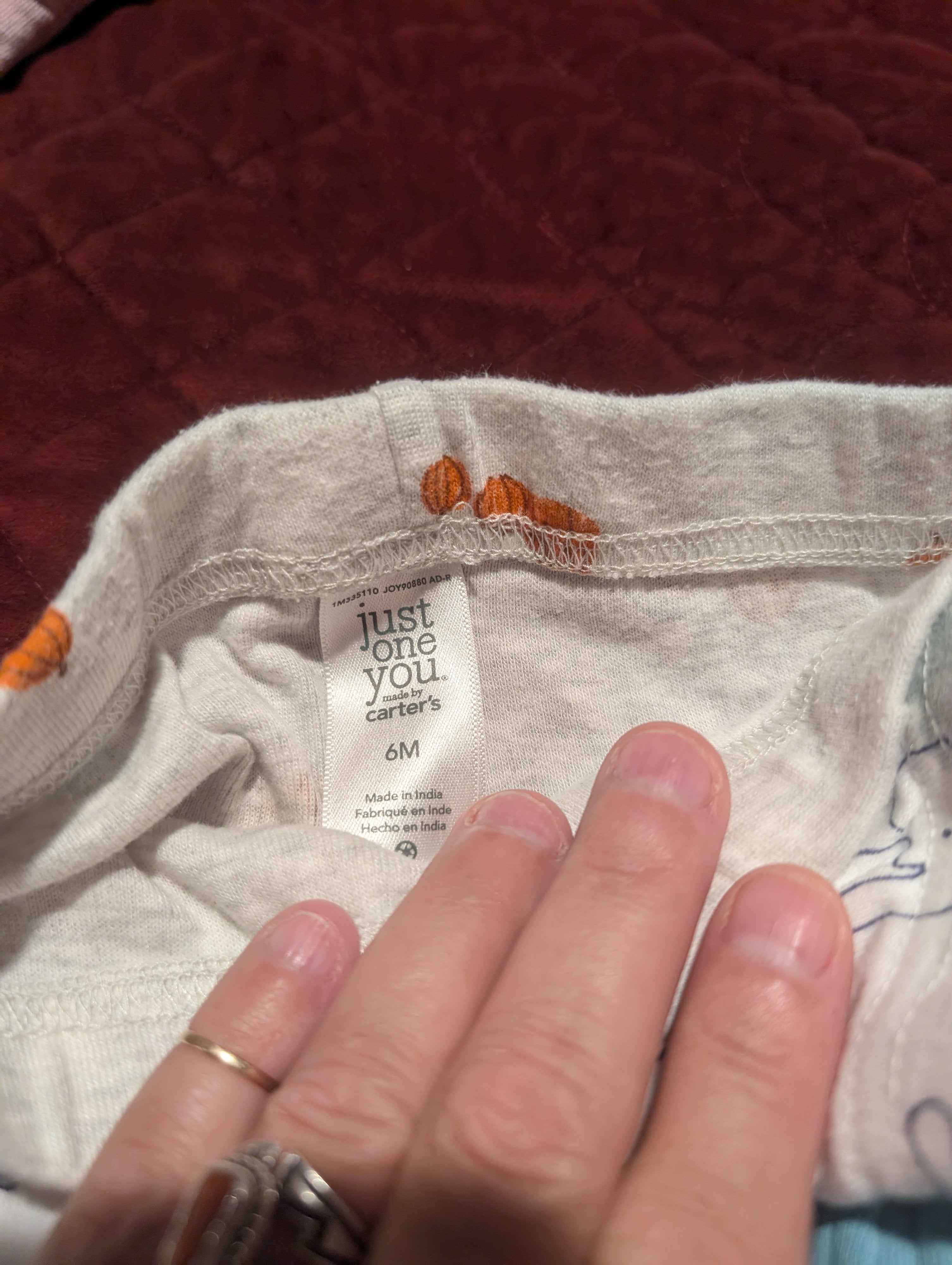 Just One You by Carter's Baby Pants Set 6M 3 pair - Image 3