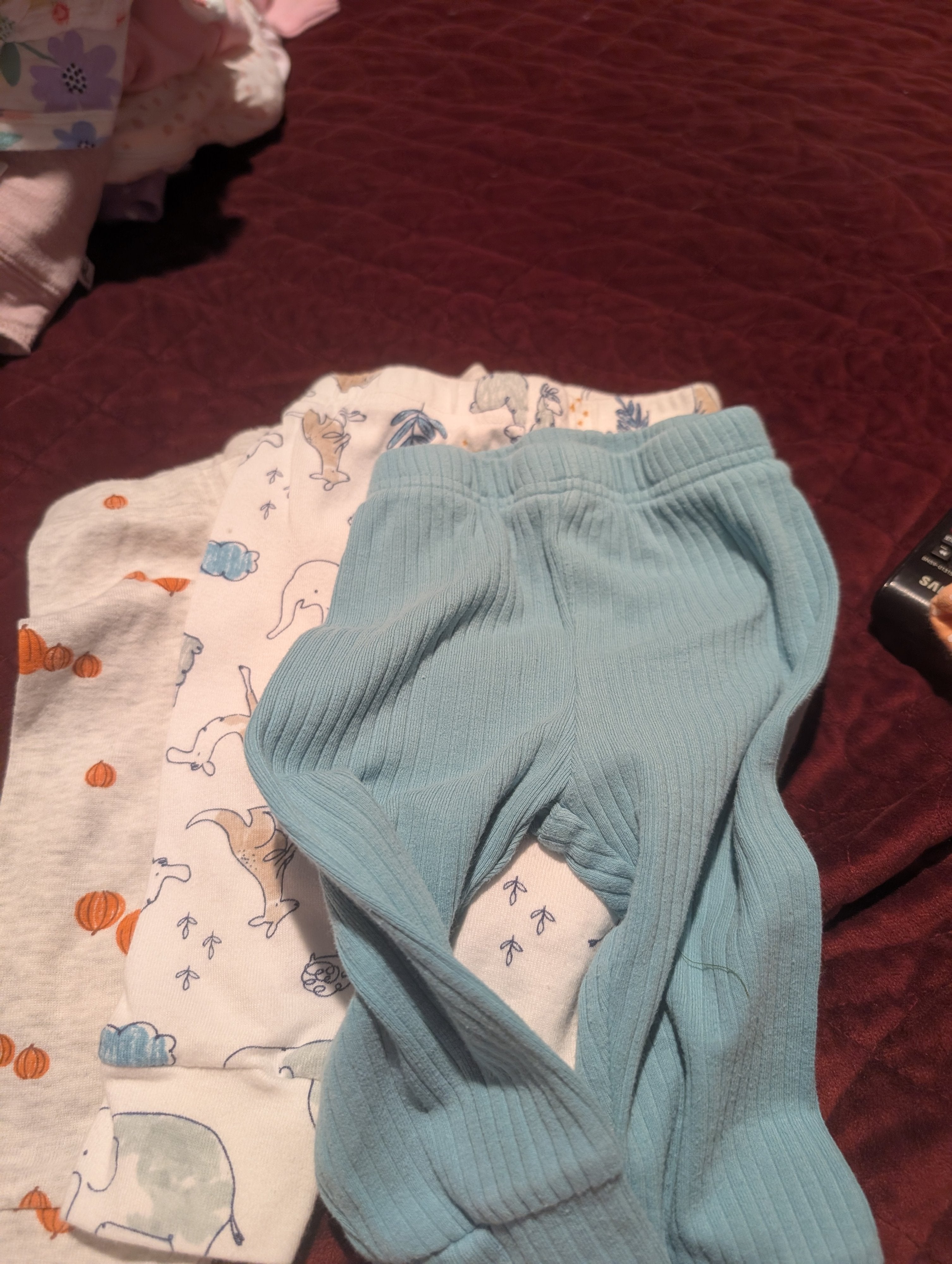 Just One You by Carter's Baby Pants Set 6M 3 pair - Image 4