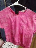 Jessica Simpson Pink Floral Top Size M - Image 3