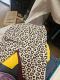 Leopard Print Baby Leggings with Ruffle Detail - Image 1