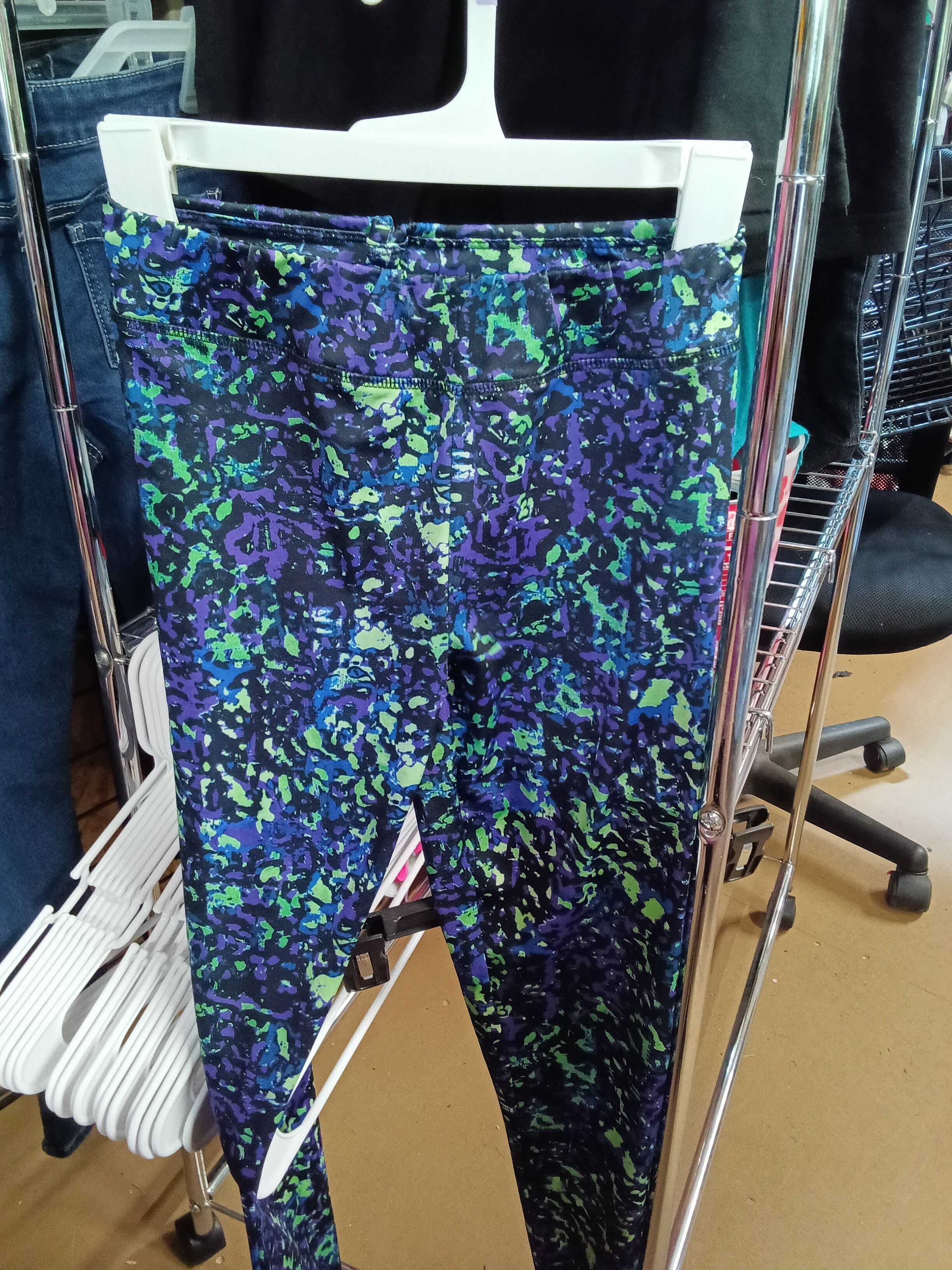 Marika Girls Printed Leggings Size L Multicolor - Image 1