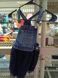 Jordache Girls' Denim Overall Dress Size 5T - Image 1