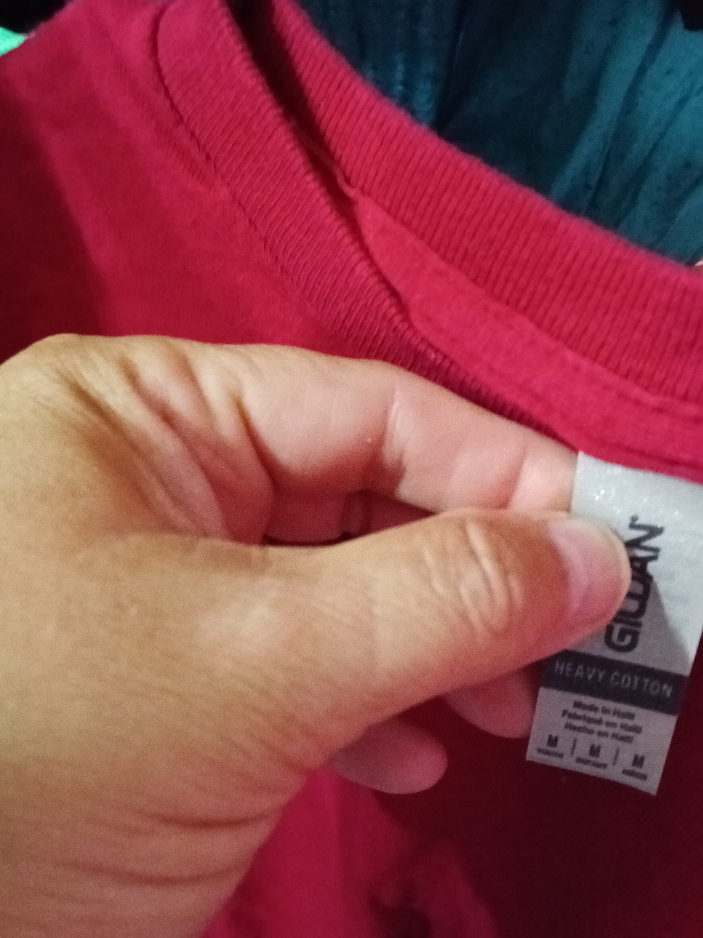 Gildan Red Katerpillar Kids Camp T-Shirt Medium - Image 2