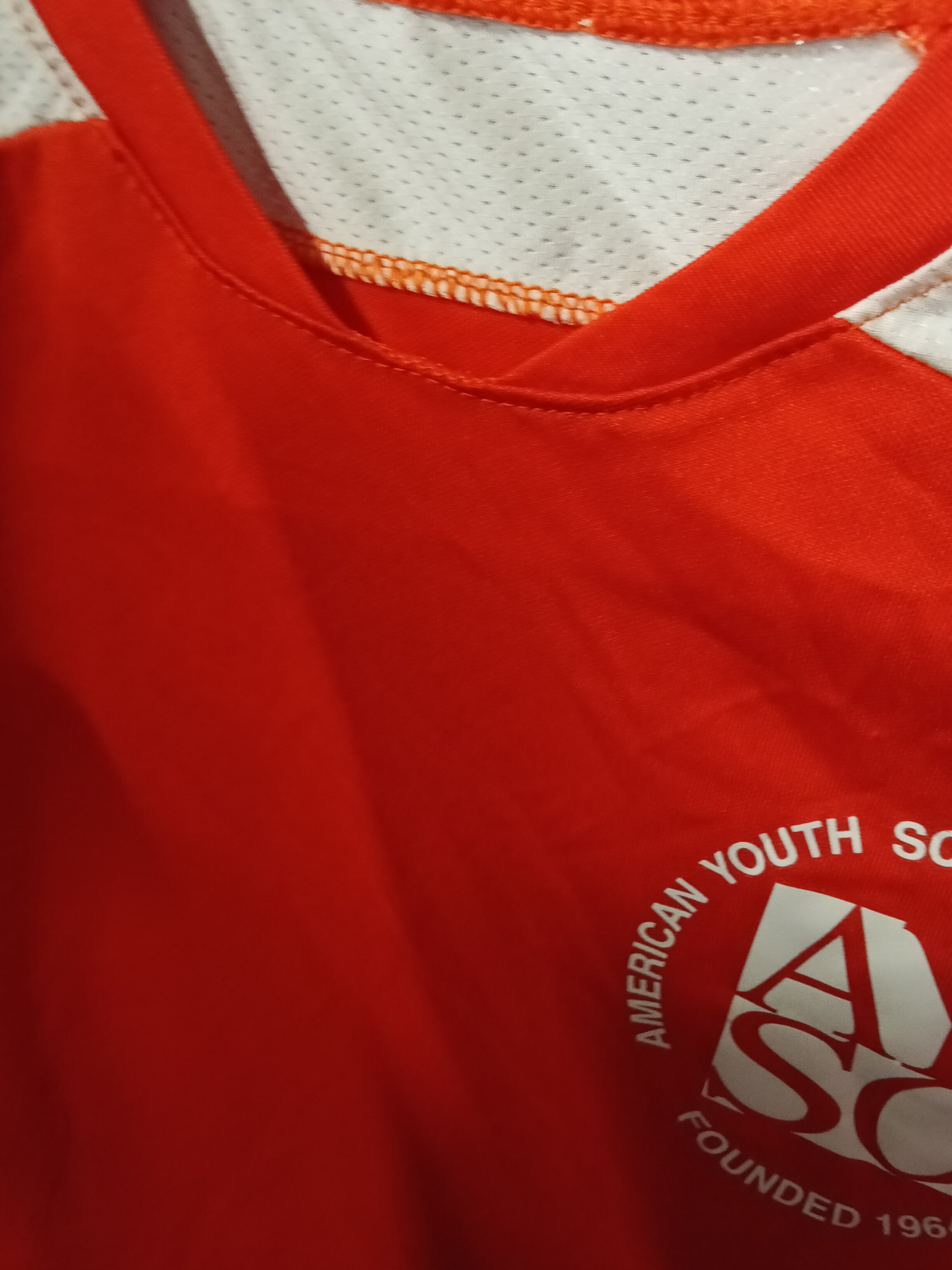 High Five Youth Soccer Jersey AYSO Red Size M - Image 2