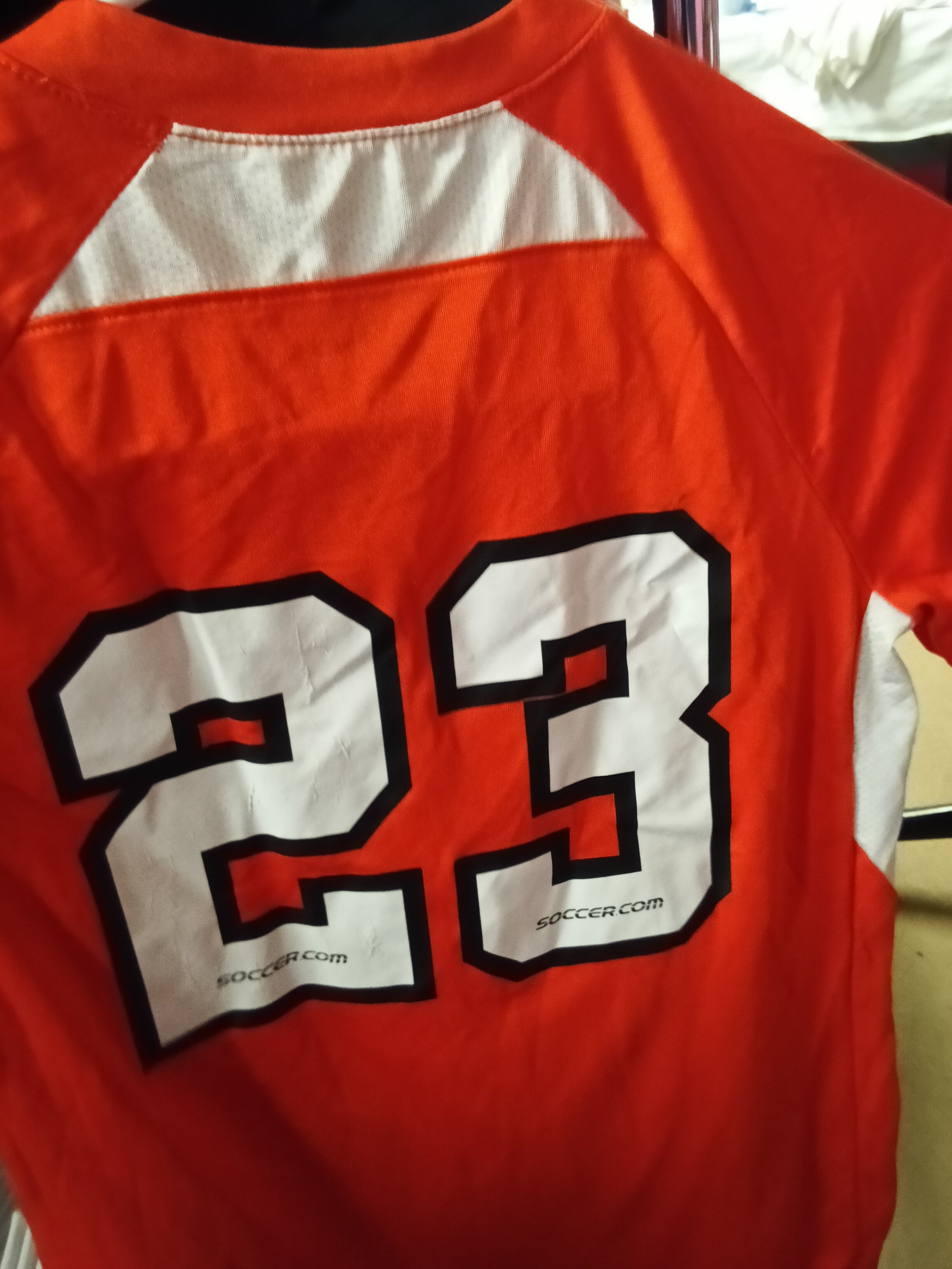 High Five Youth Soccer Jersey AYSO Red Size M - Image 3