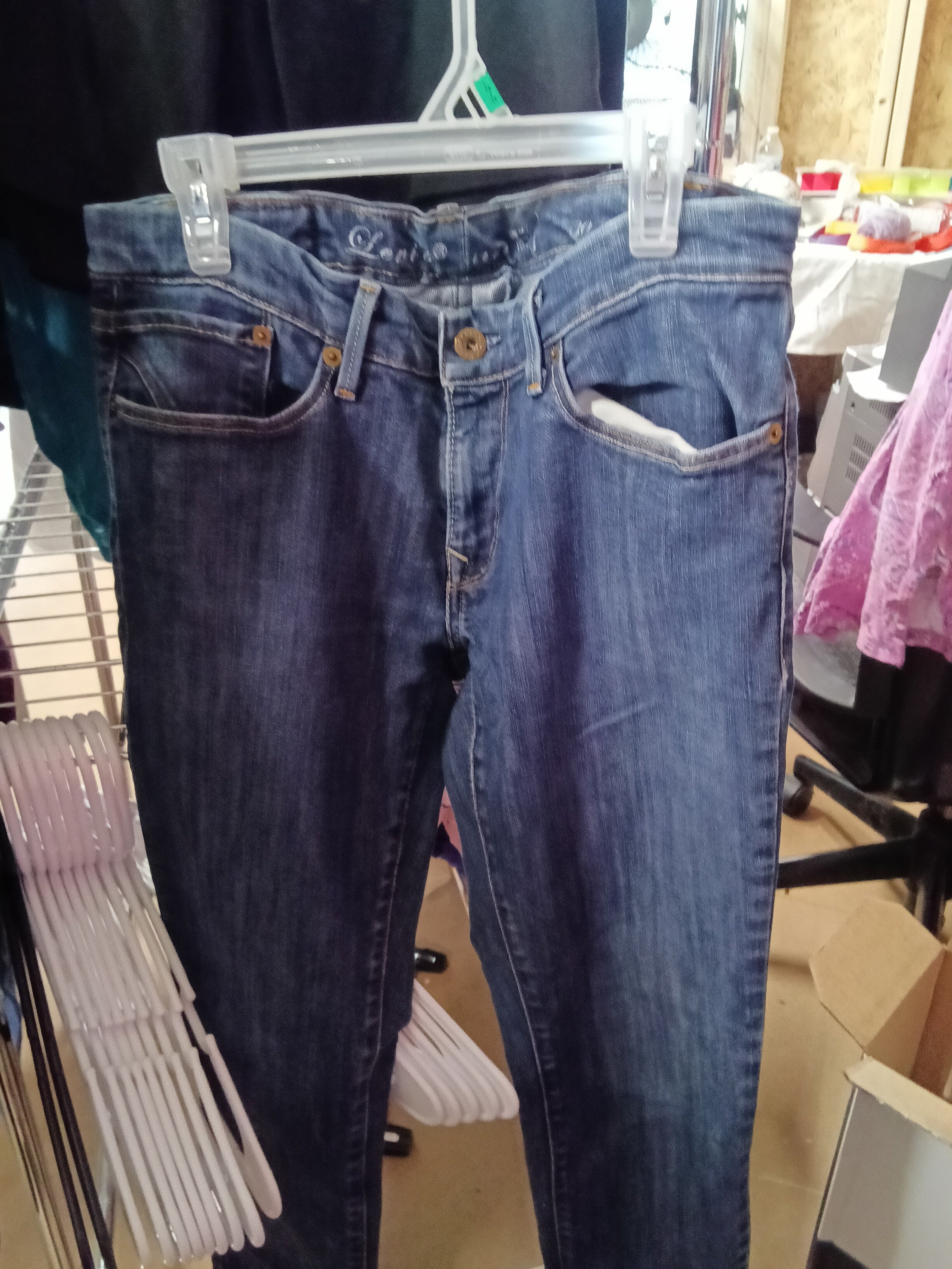 Levi's Women's Blue Denim Jeans - Image 1