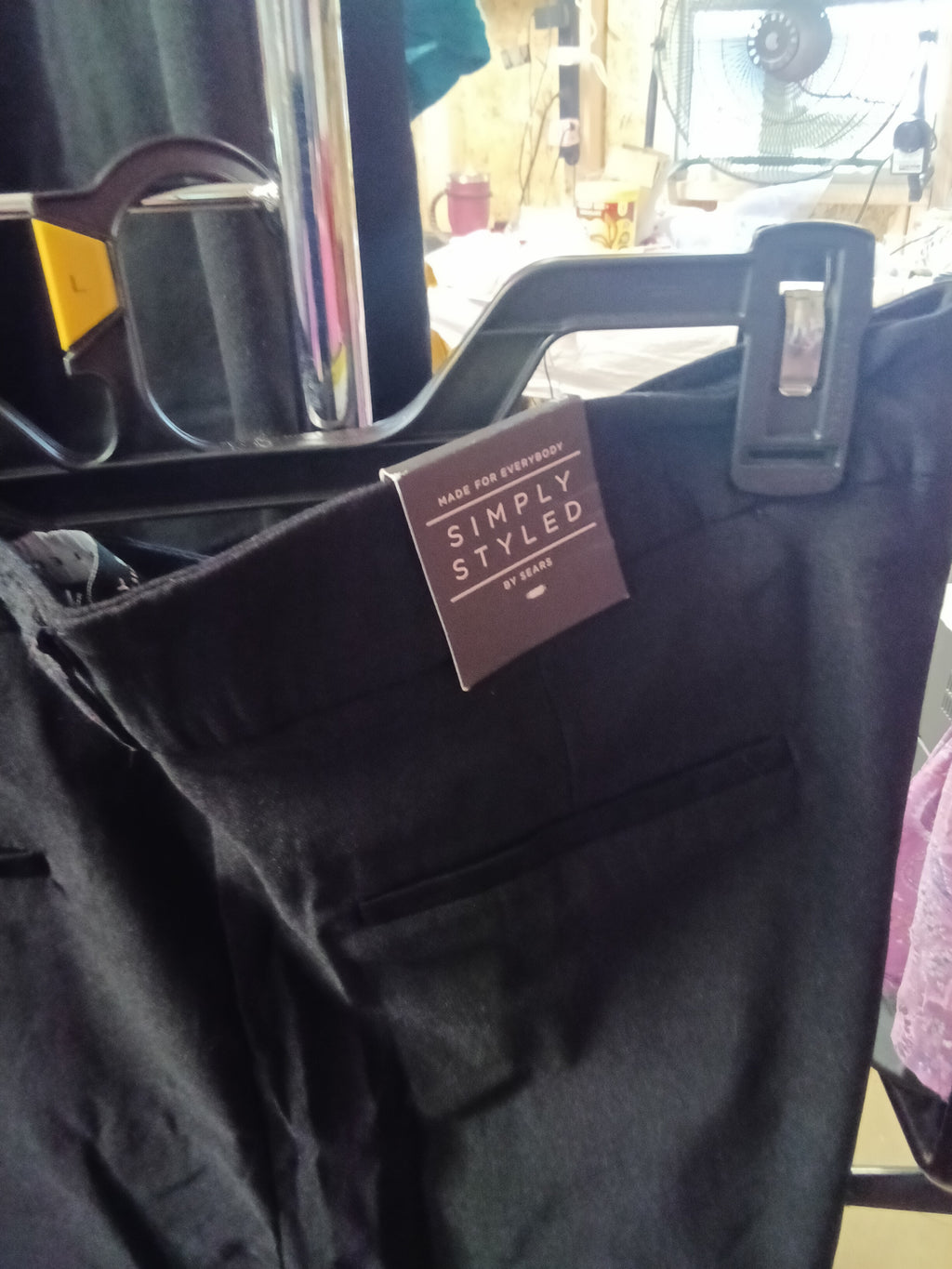 Simply Styled by Sears Black Pants Size 10 - Image 3