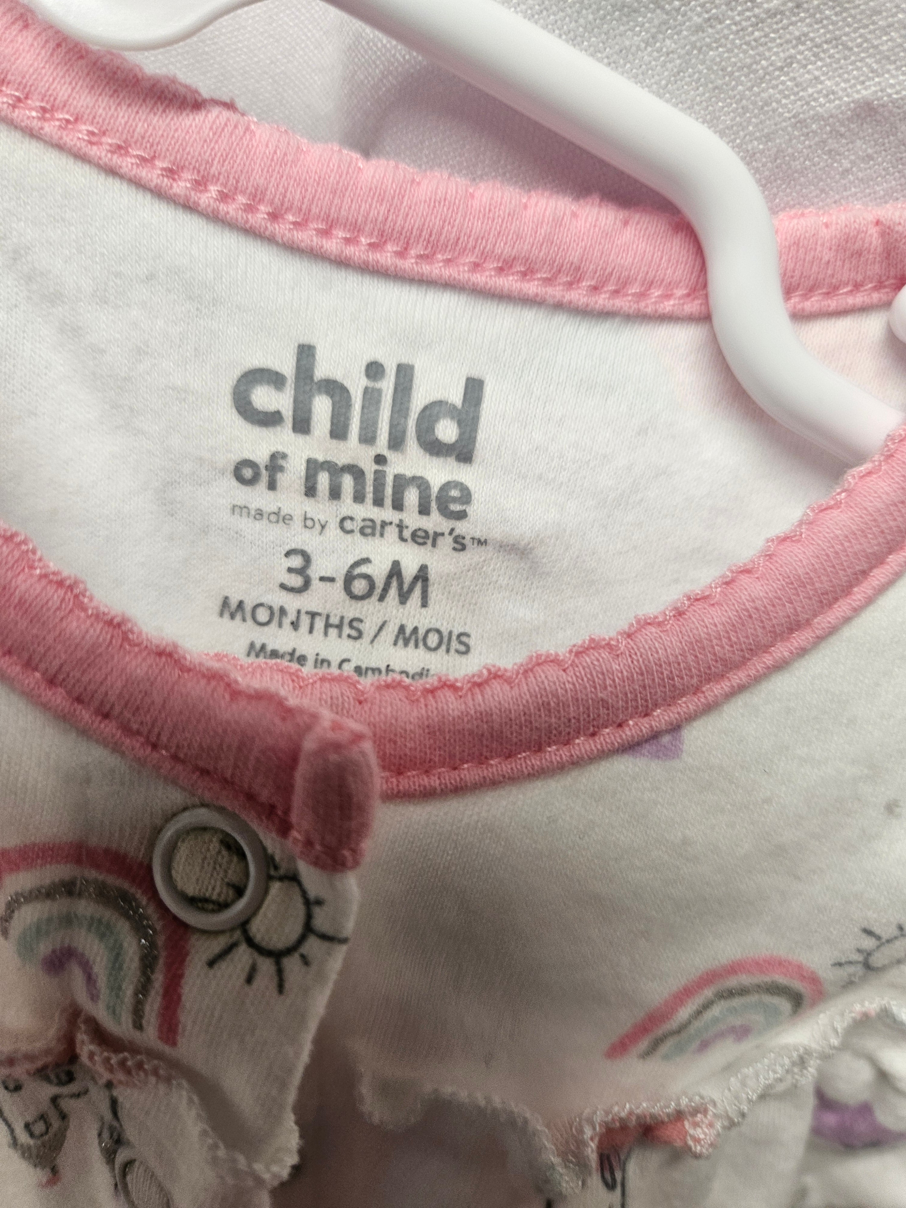 Child of Mine by Carter's Baby Sleeper 3-6M Unicorn Print - Image 2