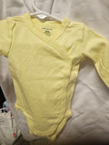 Carter's Baby Bodysuit 3M Yellow Polka Dot Long Sleeve - Image 1