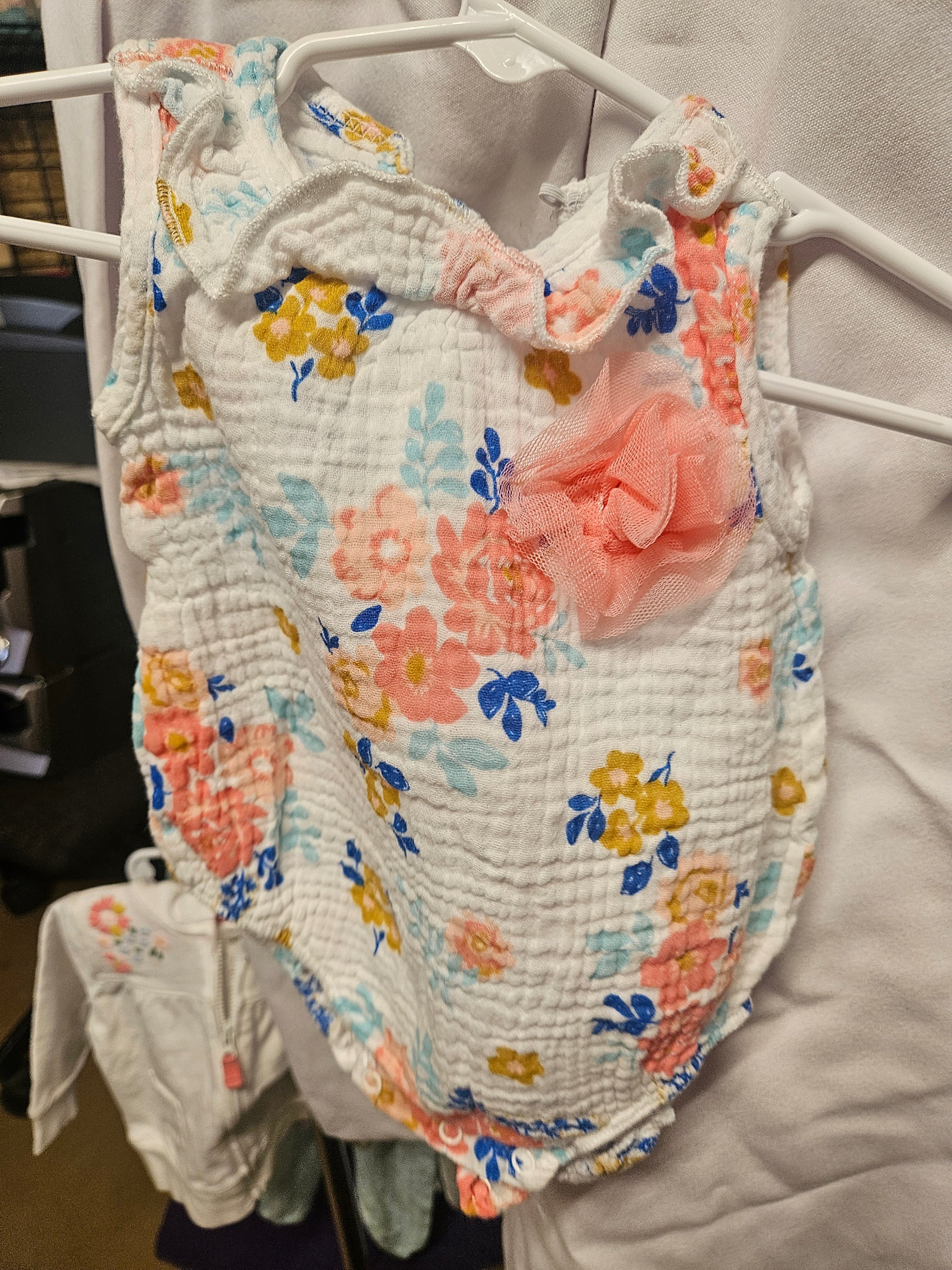 Chick Pea Baby Floral Romper 3-6M - Image 1