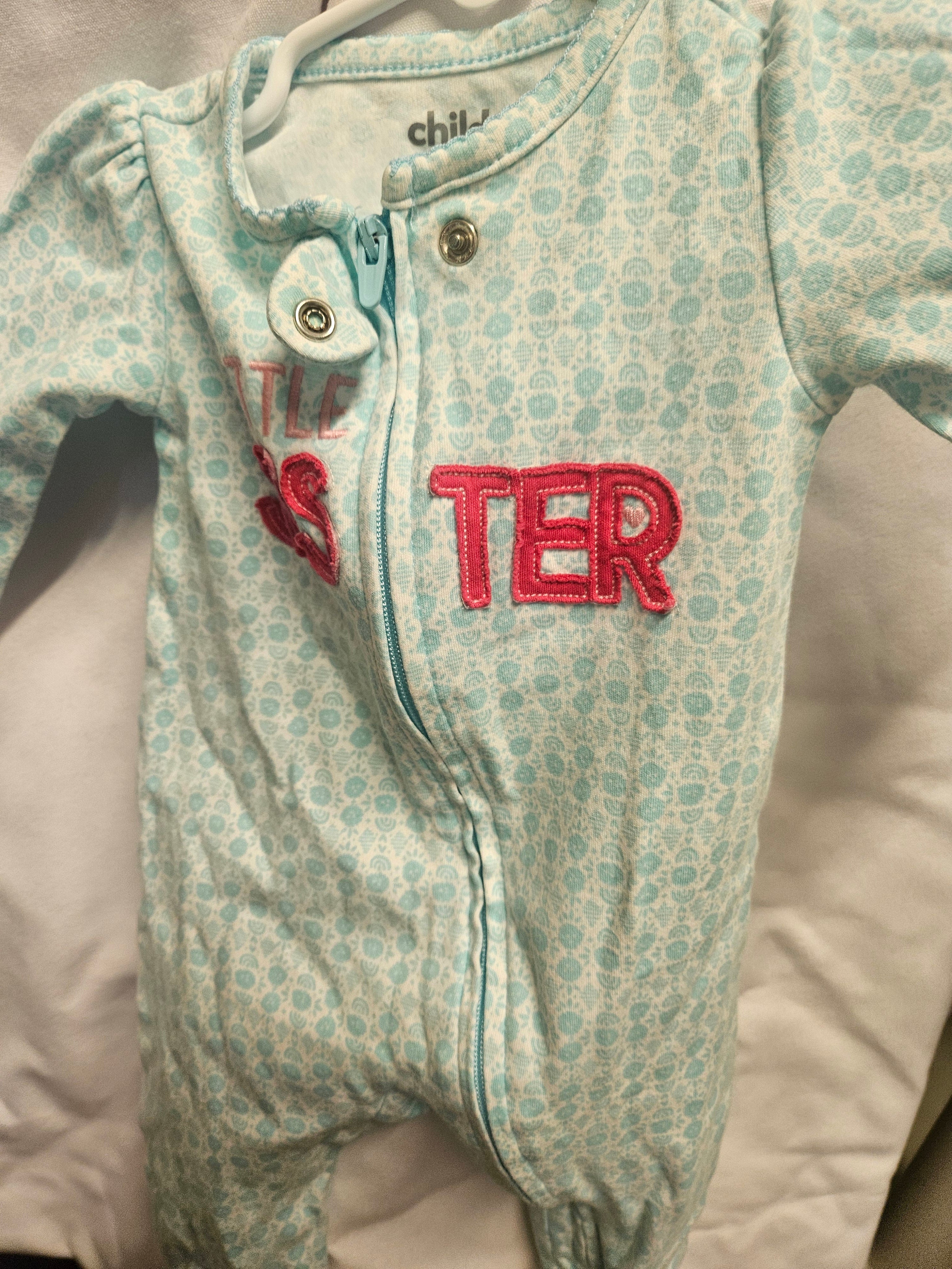 Child of Mine by Carter's Baby Sleeper 0-3M Little Sister - Image 1