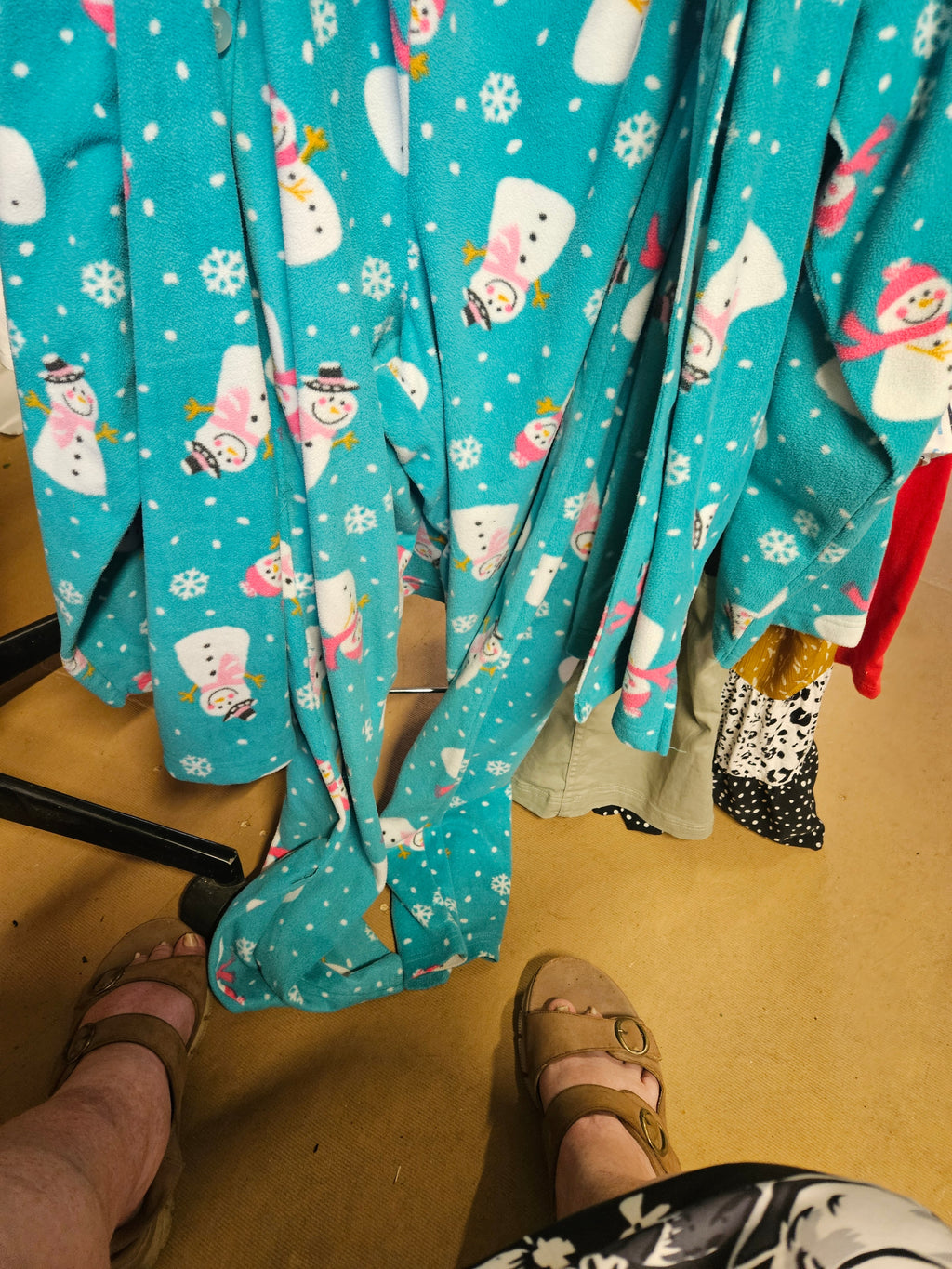 The Children's Place Snowman Pajama Set Size M - Image 2