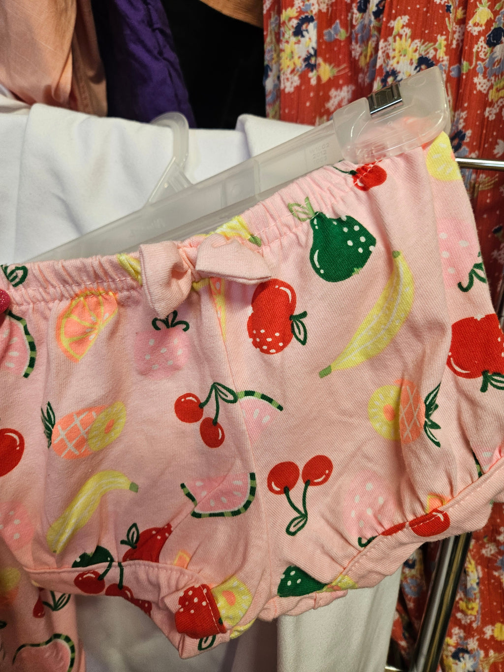 Garanimals Baby Girl Fruit Print 2 piece set 3-6M - Image 2