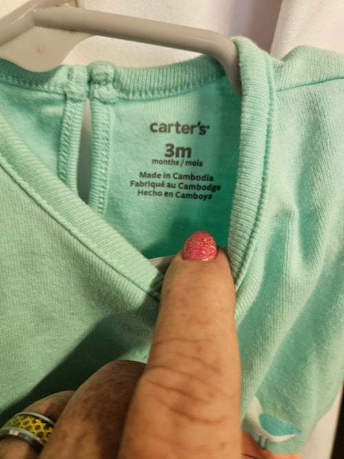 Carter's Baby Flamingo Tank Top 3M - Image 2