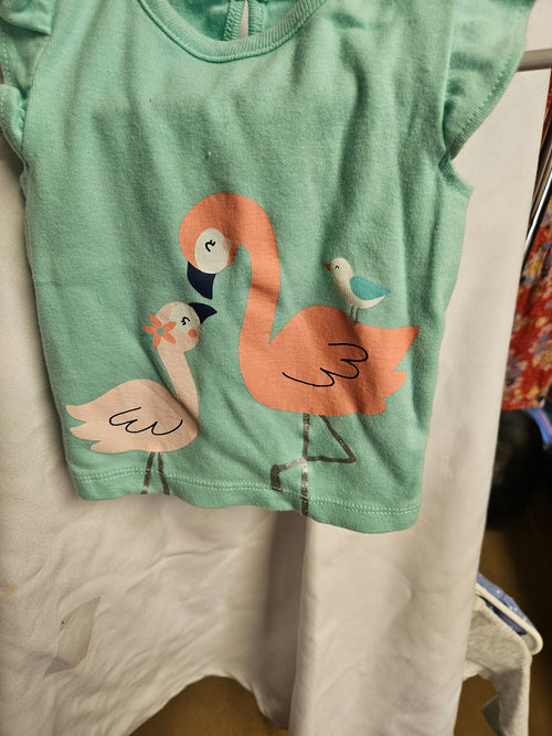 Carter's Baby Flamingo Tank Top 3M - Image 1