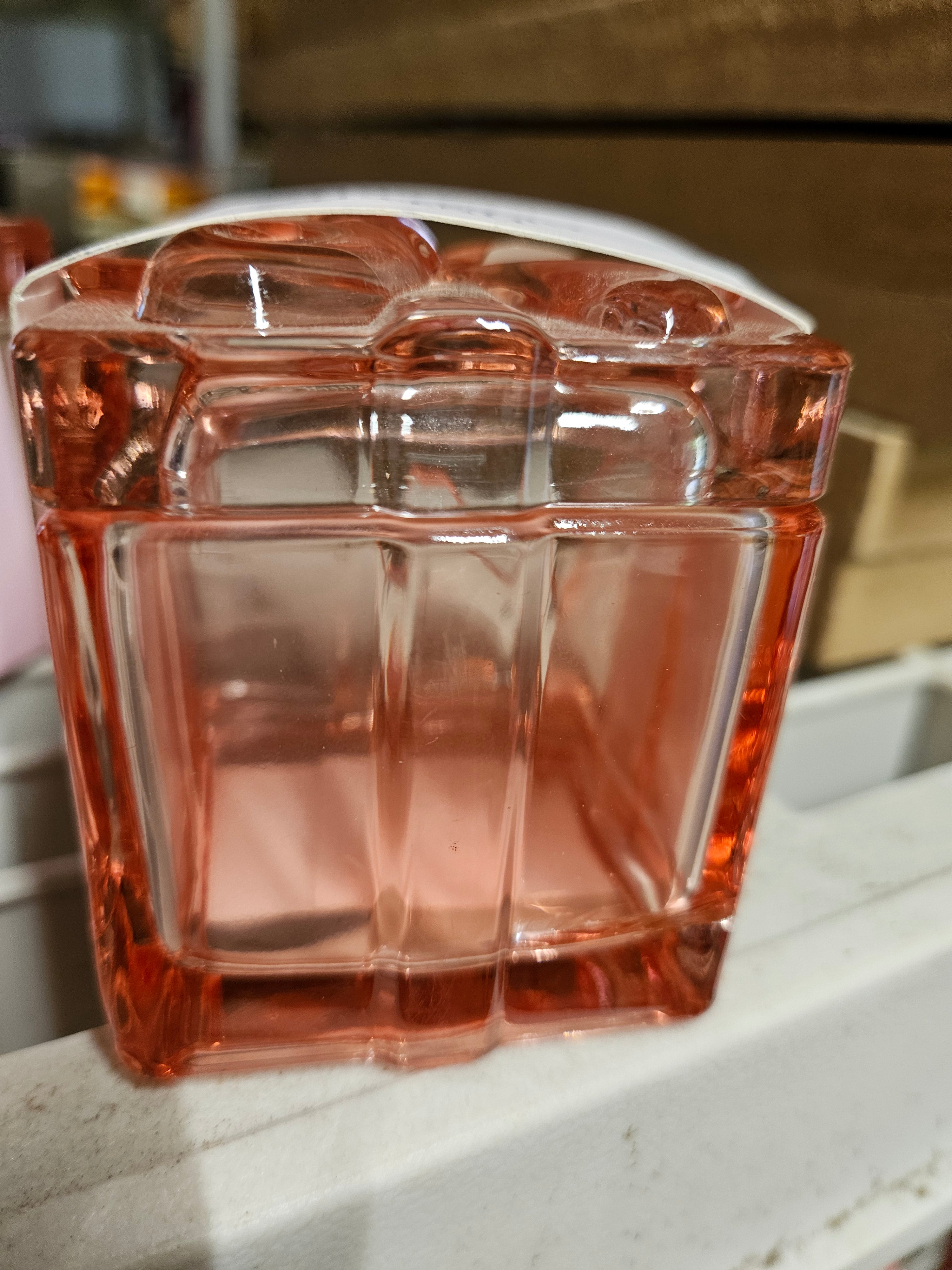 Tinted Glass Box Decorative Container