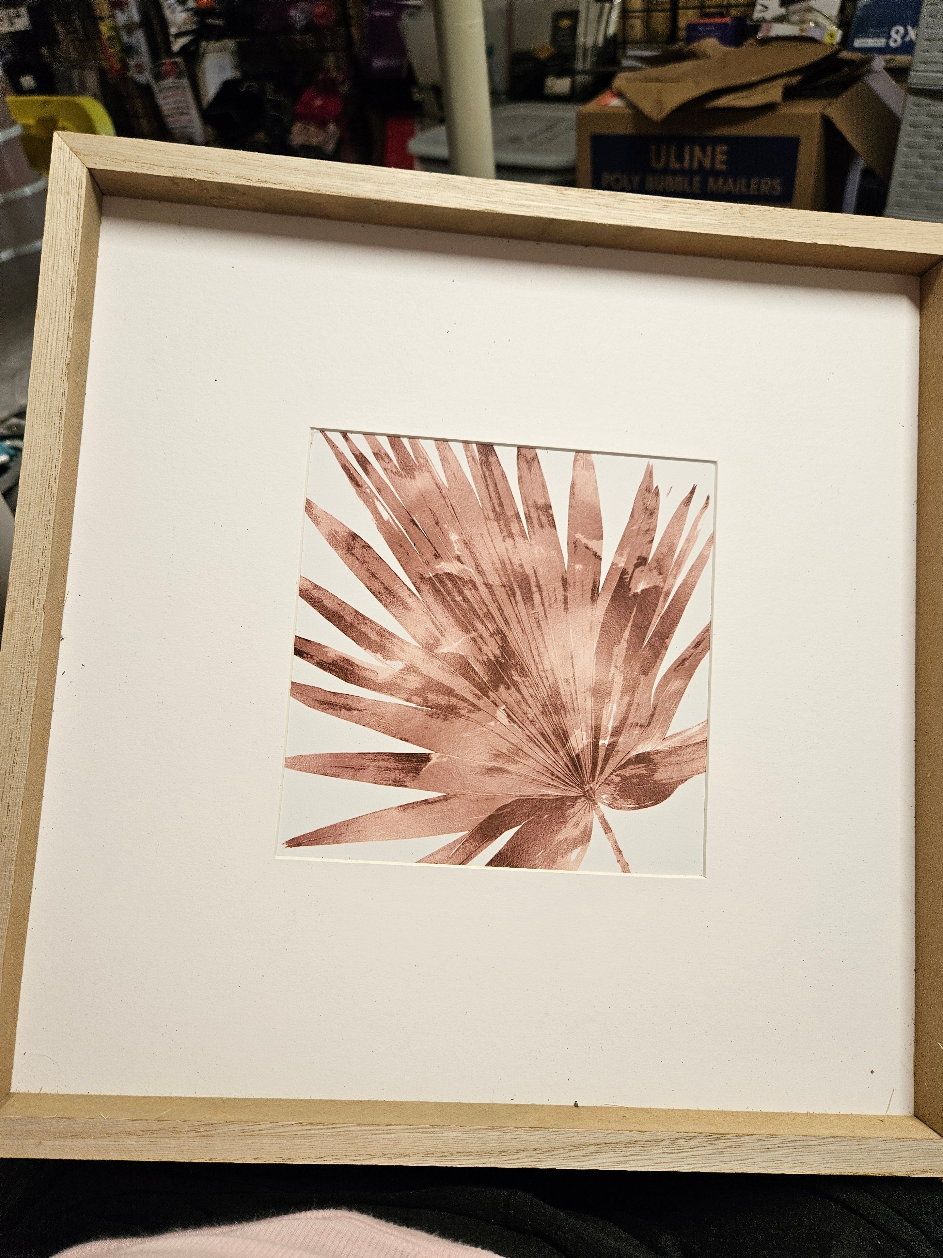 Framed Botanical Print Wall Art - Image 1