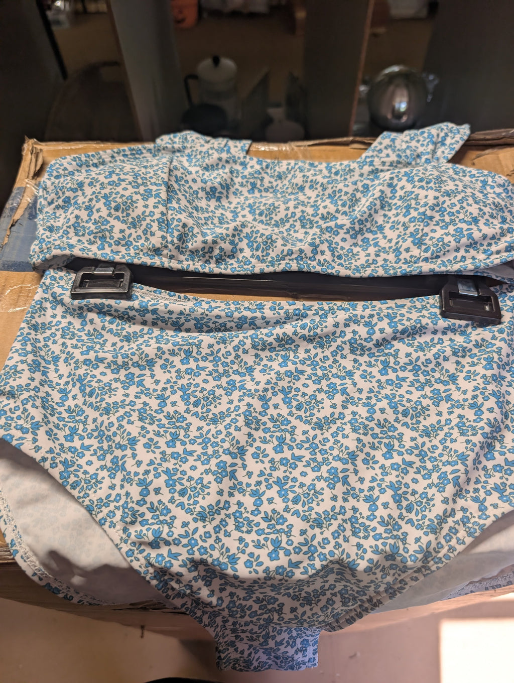 SHEIN Floral High-Waist Bikini Set Size L - Image 2
